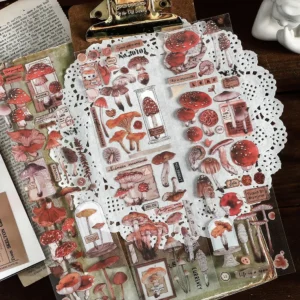 🌸 3 Sheets Floral Botanical Sticker Set 🌸